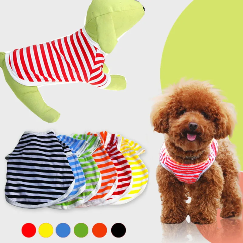 Новый дизайн жилеты для домашних животных собак в темно-синюю полоску дешевые