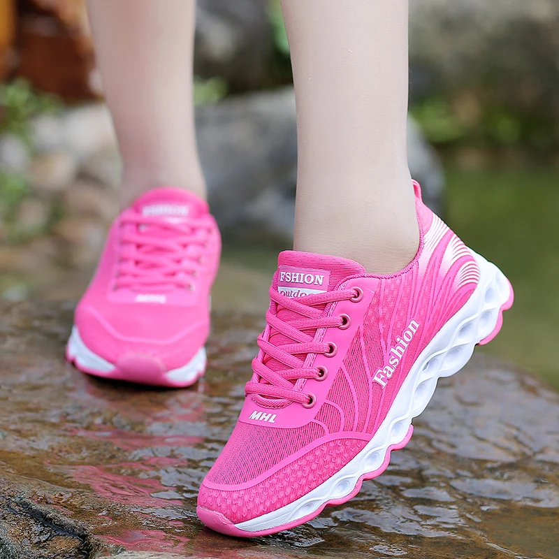 TOURSH Женщины Сетки Кроссовки Дышащий Лето Дамы 2017 Спортивная Обувь для Женщин