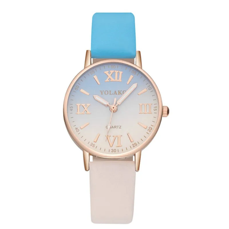 2020 дизайнерские Роскошные брендовые двухцветные зеркальные кварцевые женские