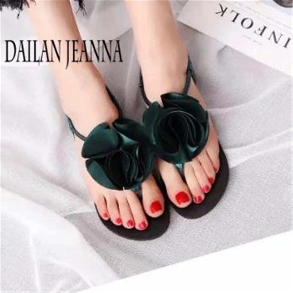 Сандалии на плоской подошве модель 2018 года простой комплект обуви низком каблуке