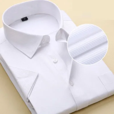 7XL 8XL 9XL мужская деловая блуза большого размера 10XL 11XL 12XL с короткими рукавами и лацканами деловая Повседневная офисная синяя летняя