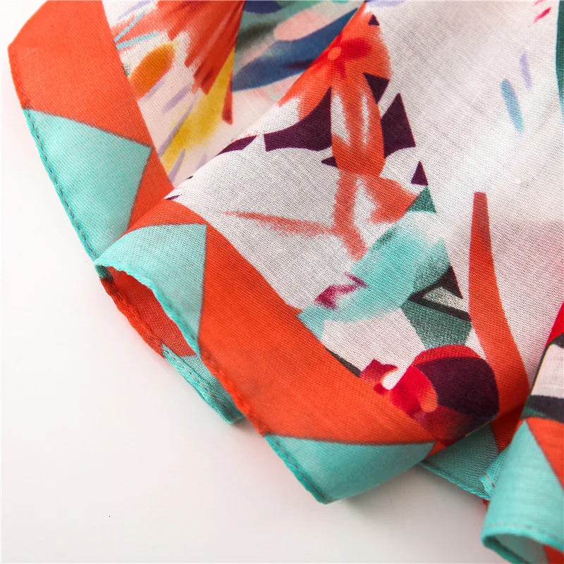

NEW Creative Design Scarves for Women Large Size Shawl Wrap Female Bright Head Scarf Foulard [6608]