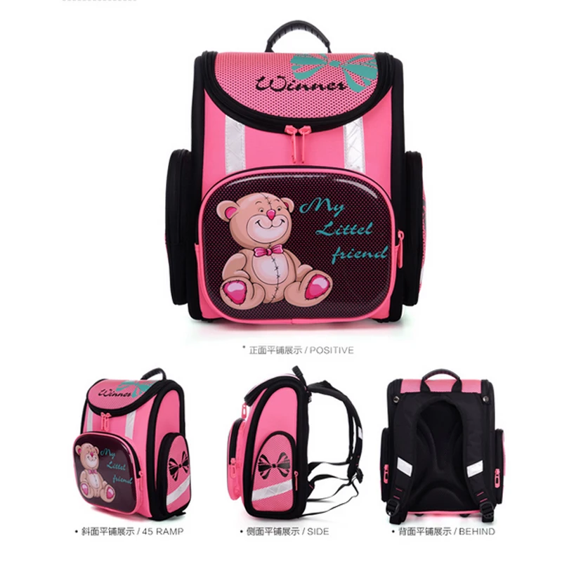 Школьные сумки для детей рюкзак высокое качество мультфильм печати ранцы Обувь