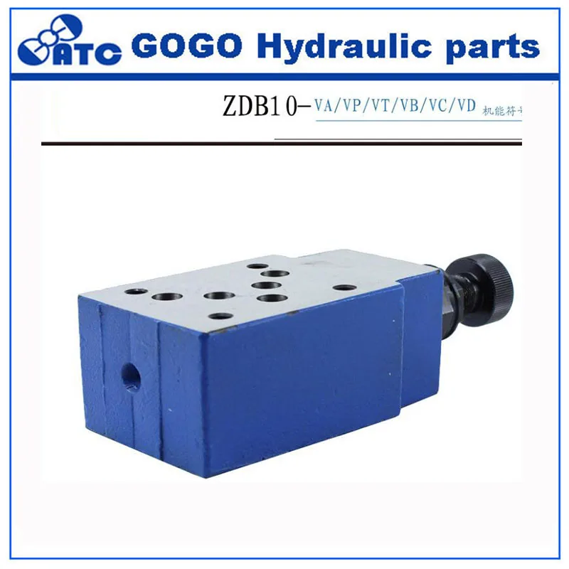 ZDB6 Z2DB6 ZDB10 ZDB16 сэндвич пластина управляемый клапаном сброса давления|relief valve|pressure