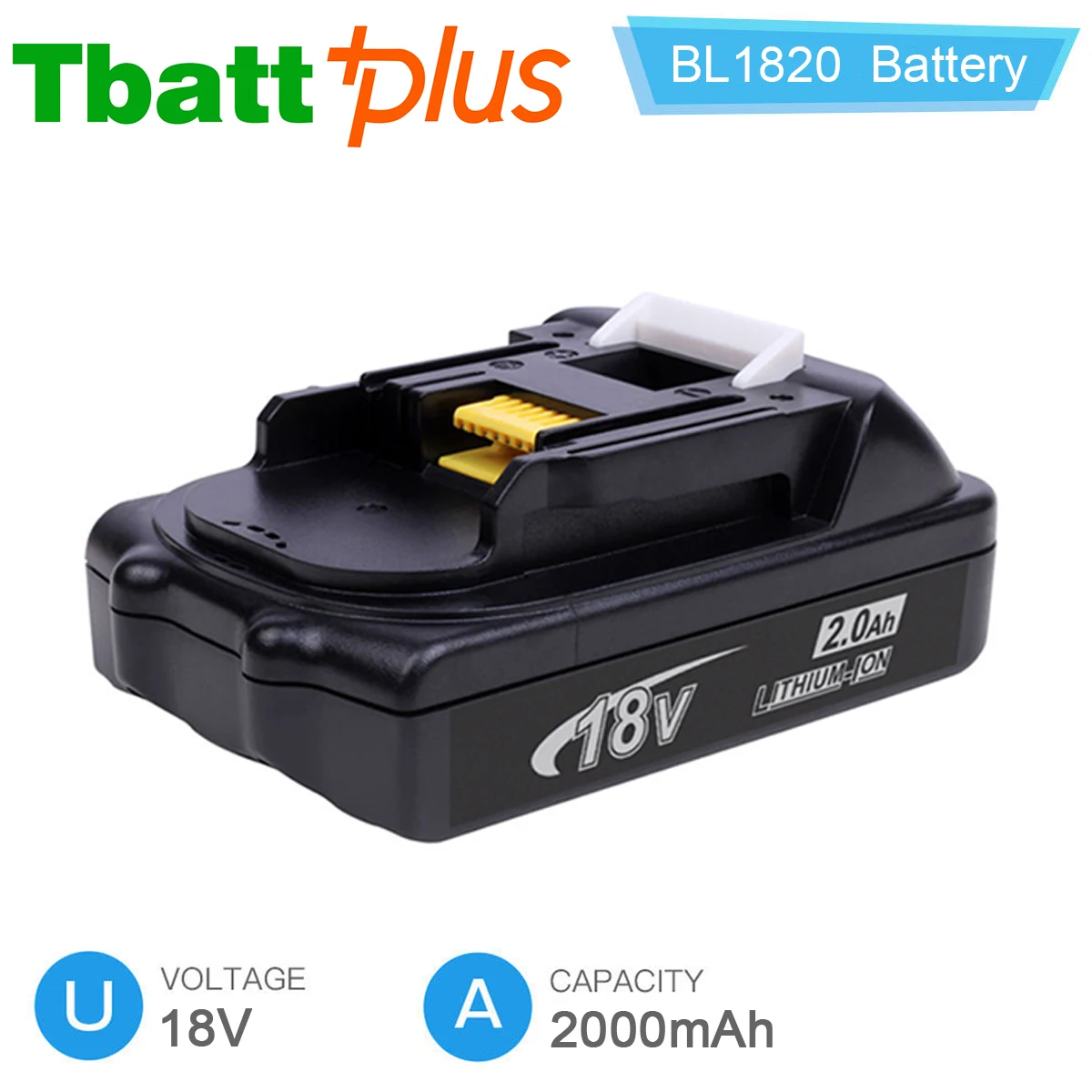 18V 2.0Ah Lithium Ion Battery 18 Volt For Makita LXT BL1830 BL1815 Compact tool | Электроника