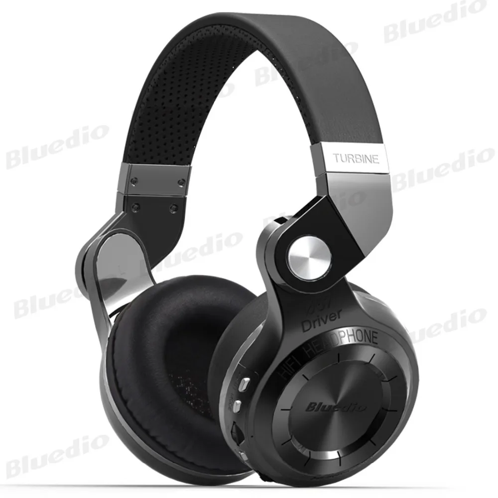 Оригинальные Bluedio T2 Plus наушники беспроводные Bluetooth MP3 гарнитура стерео HIFI музыка