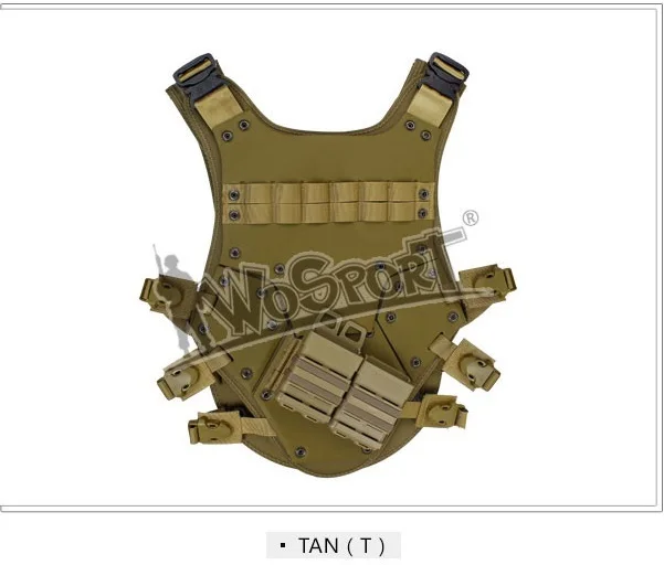 Khaki Wosport TF3 Тактический военный страйкбол жилет мужской охотничий жилет Открытый страйкбол Пейнтбол боевой штурм Cs защита тела жилет - Цвет: Khaki