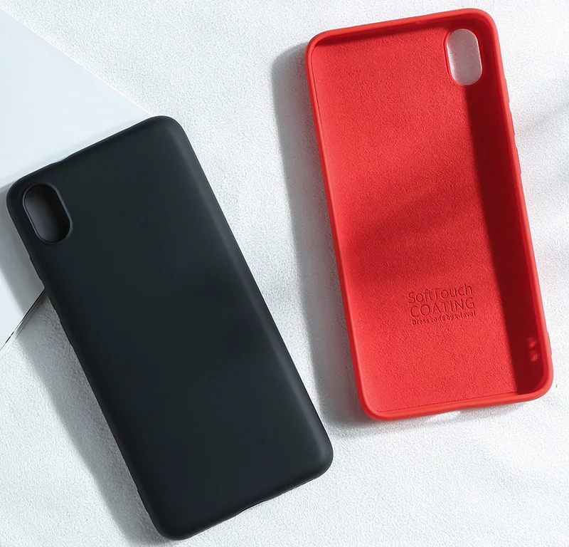 X-Level жидкий силиконовый чехол для Xiaomi Redmi 7A мягкий гелевый резиновый тонкий
