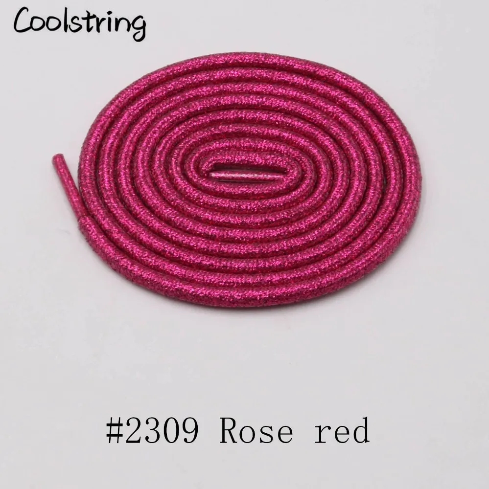 Coolstring однотонные закругленные металлические шнурки блестящие шнурки мигающие Блестящие модные латчеты перламутровые для спорта холст