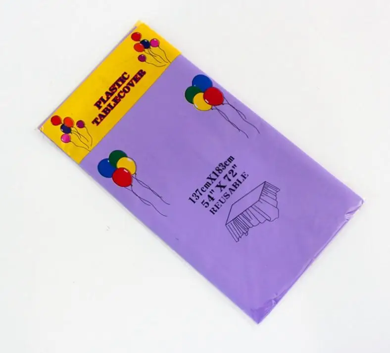 Покрытие стола однотонная скатерть товары для дня рождения Свадебные украшения