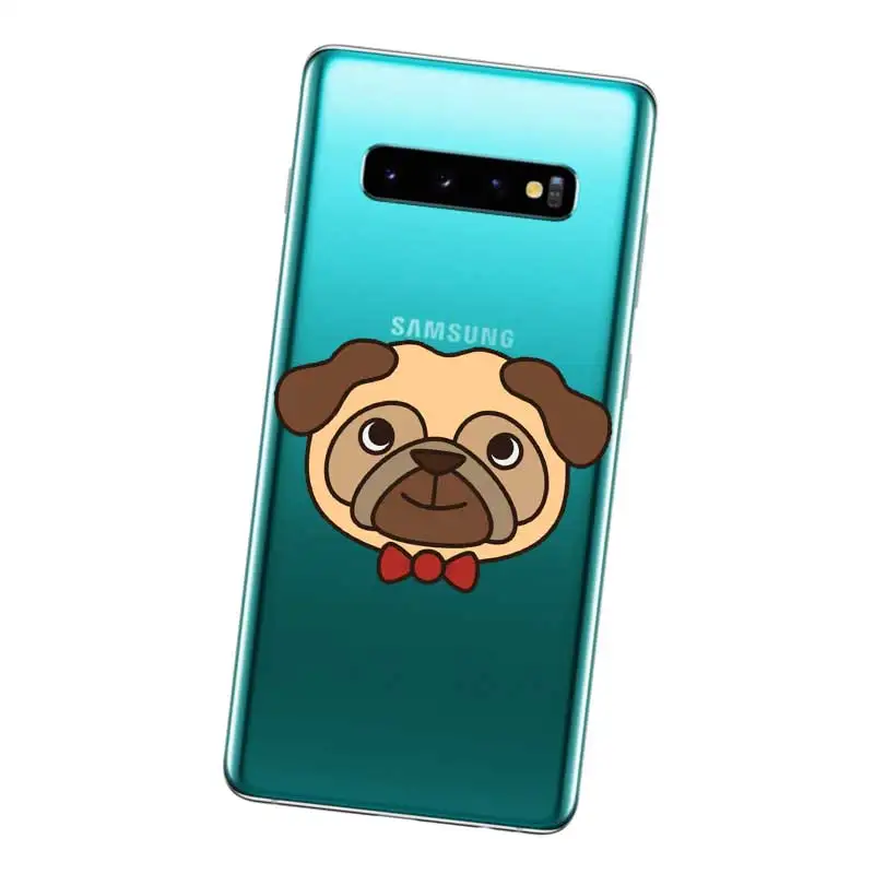 N311 собака карман Мягкий ТПУ силиконовый чехол для Samsung Galaxy J2 J3 J4 J5 J6 J7 J8 Pro Plus Prime 2018