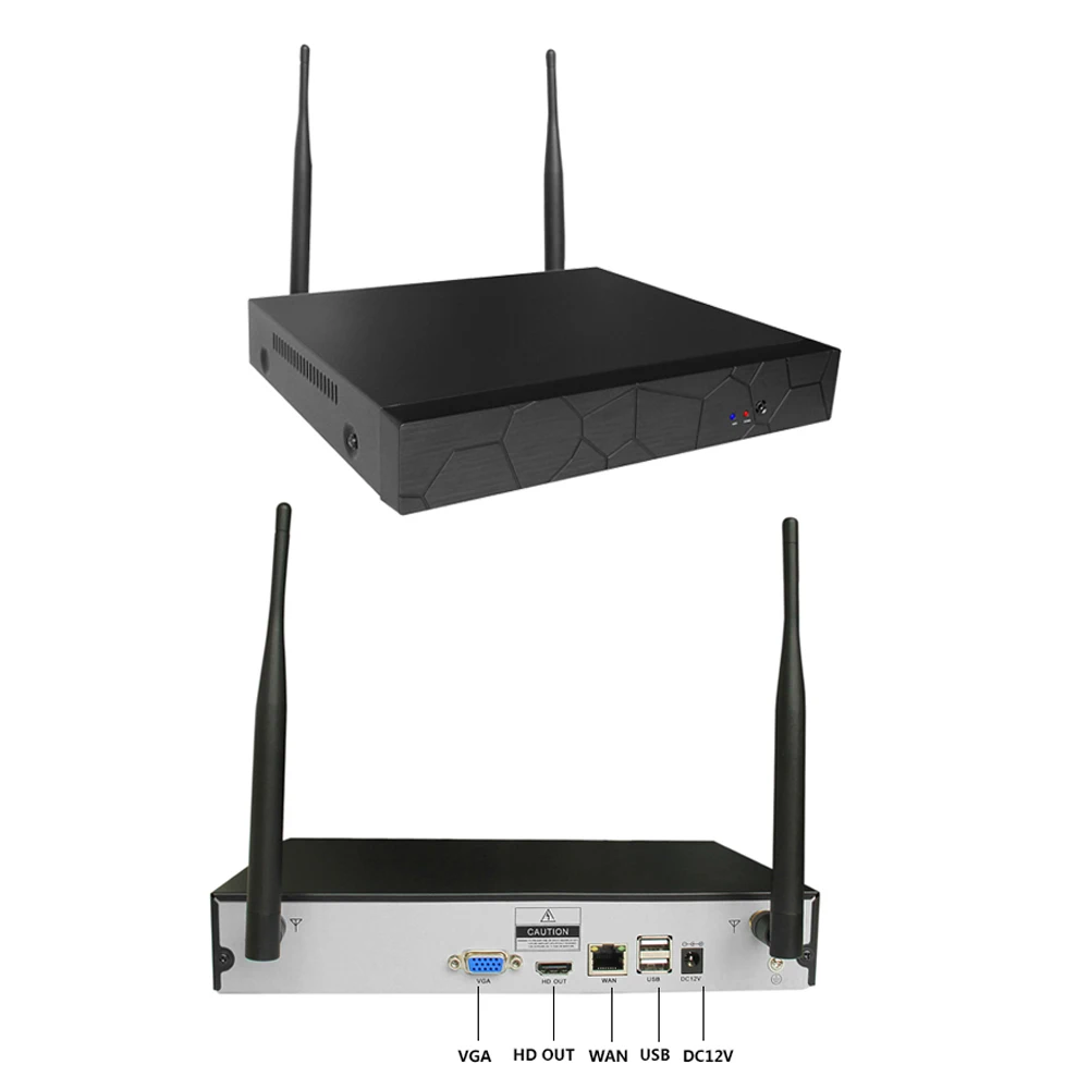 PUAroom 4ch 1080P Беспроводная IP камера видеонаблюдения NVR комплекты системы