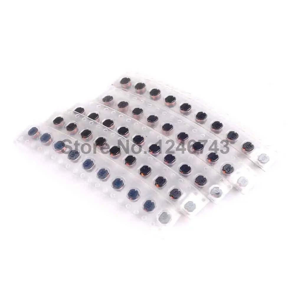 Набор для образцов набор индукторов 4x4x3 мм CD43 SMD бурн серии SDR0403 22uH ~ 100uH 5 значений X