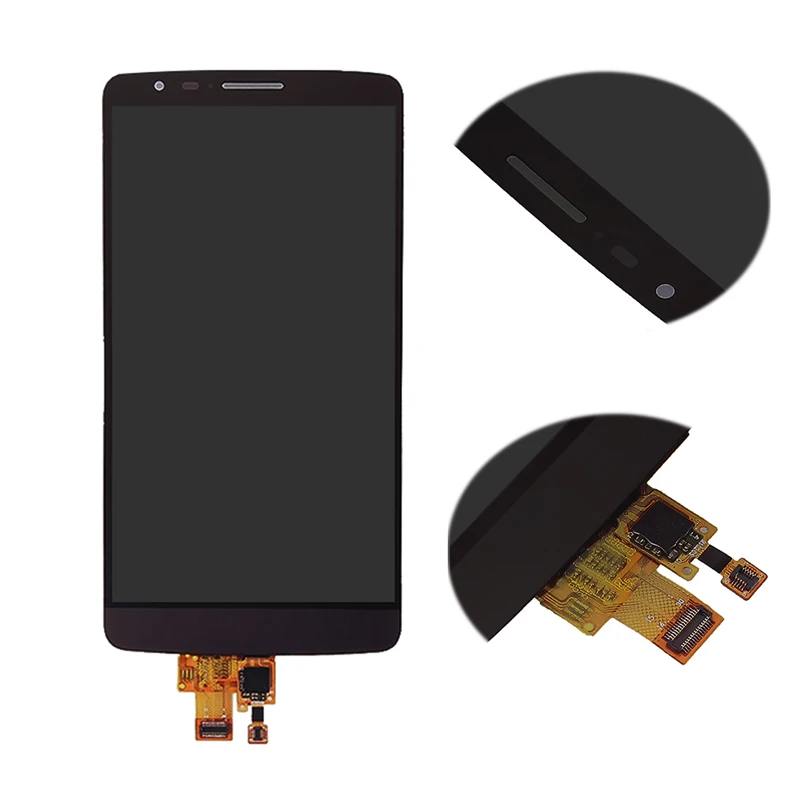 Для LG G3/D850/D855 ЖК дисплей в комплекте с frame AAA Качество Сенсорный экран планшета
