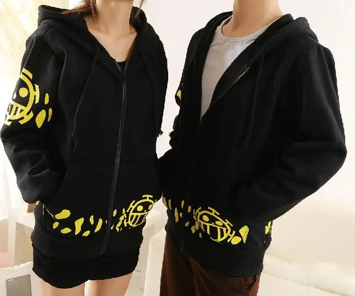 Adult men women girls Japanese Anime Cosplay costume One Piece Trafalgar Law Costumes Jackets Hoodie Coats |