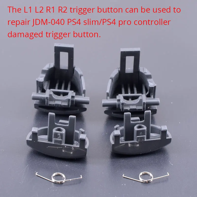 Gray L1 R1+L2 R2 Trigger Buttons Springs +Tool for JDM-040 PS4 slim/PS4 pro Dualshock 4 Sony Playstation slim Controller | Электроника