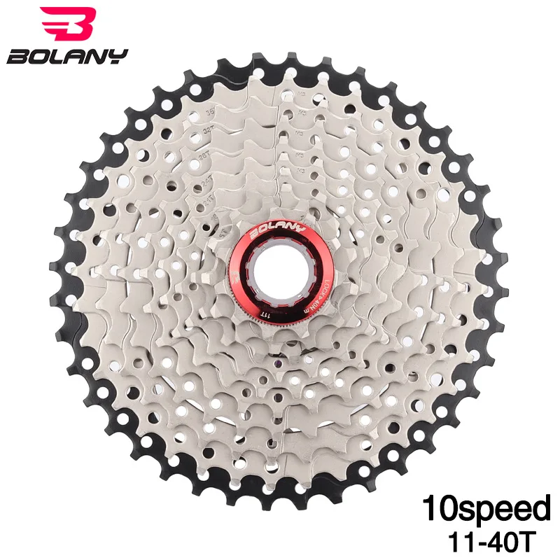 BOLANY 10 скоростная кассета 11-40 т широкое соотношение Freewheel горный велосипед MTB