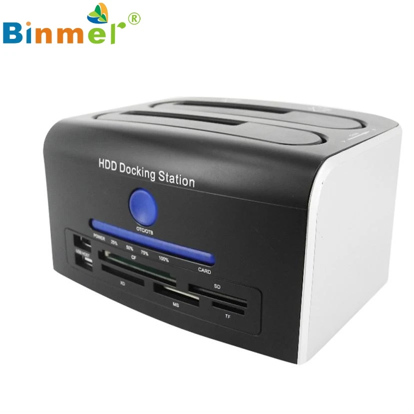 2 5 &quot3 дюйма SATA HDD док станция для жесткого диска USB3.0 + клон OTB/OTC кардридер|card reader|card