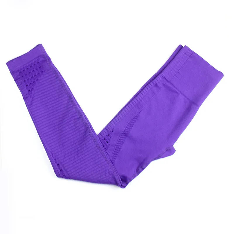 Purple Pants 2 шт., бесшовный комплект для йоги, сексуальные спортивные костюмы для женщин, одежда для фитнеса, спортивная одежда, женские леггинсы для спортзала, мягкий пуш-ап спортивный бюстгальтер на бретелях - Цвет: Purple Pants
