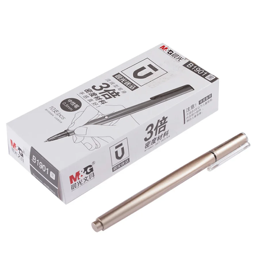 Гелевая ручка с кончиком 0 5 мм черные и синие чернила|gel pen|quality gel penpen 0.5mm |