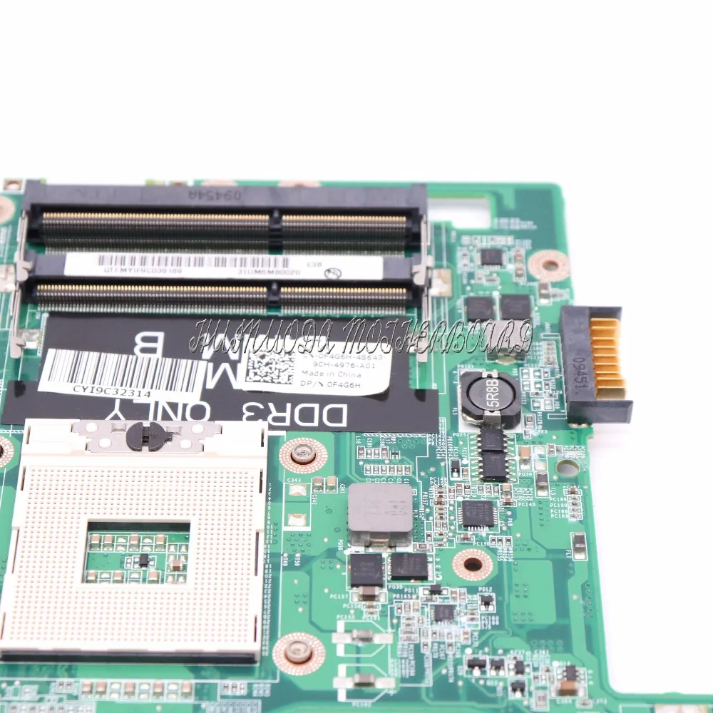 NOKOTION CN-0F4G6H F4G6H 0F4G6H материнская плата для ноутбука Dell Inspiron 1564 DAUM3BMB6E0 HM55 UMA DDR3 основная плата полностью протестирована