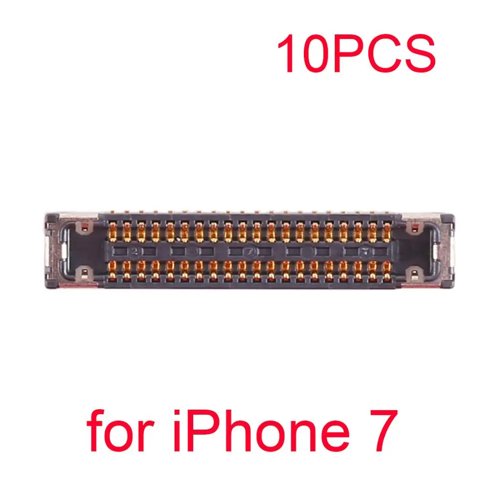 Для iPhone 7 10 шт материнская плата ЖК дисплей сенсорный экран FPC Разъем для 7|Шлейфы