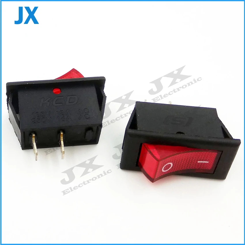 Выключатель питания переменного тока прямоугольные вкл/выкл переключатели для