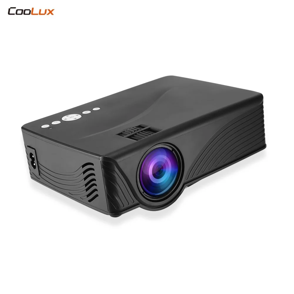 Coolux GP10 Portable Video Projector 2000 Lumens 800 x 480P Support 1080P HD 3D Home Theater Proyector |