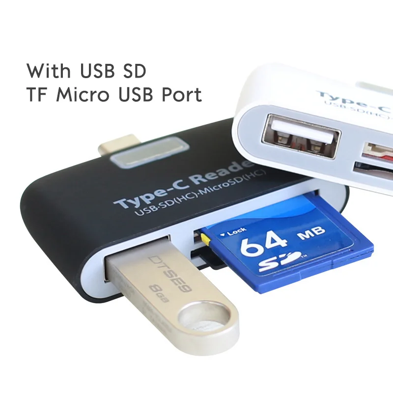 Тип C OTG адаптер Usb док станция для Android Phoner с Питание зарядки USB