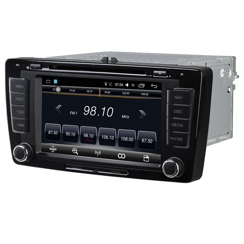 Автомобильный dvd-плеер стерео радио Android 7 1 Bluetooth &quotсенсорный экран 2 Din 64 бит