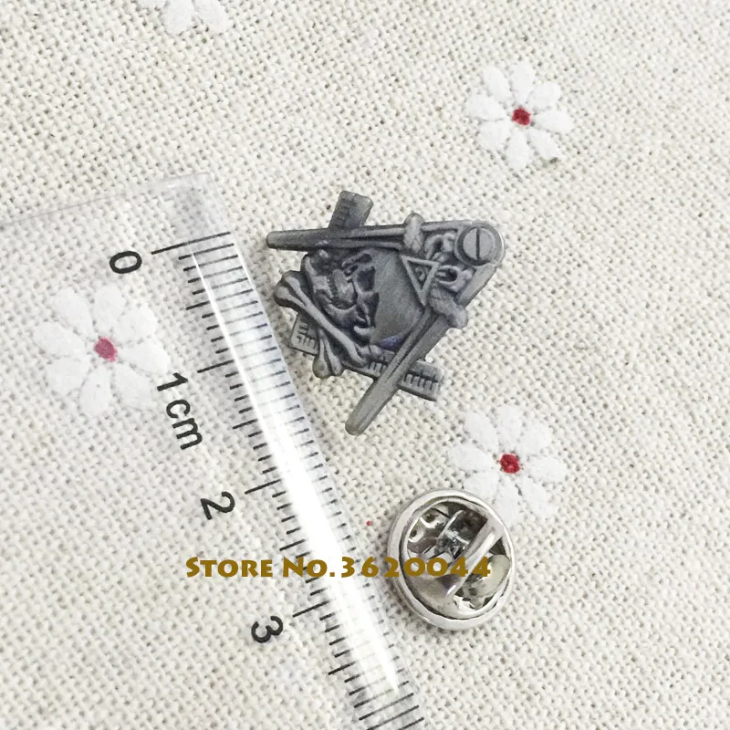 50 шт. пользовательские булавки значок Freemason отворот Pin Freemasonry вдова сын угольник и
