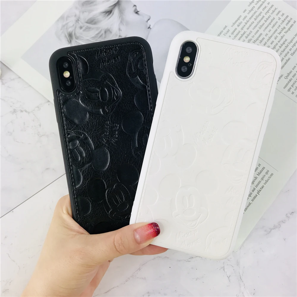 Чехлы для iPhone 5 с изображением Микки Мауса кожаный чехол мобильного телефона 5S se