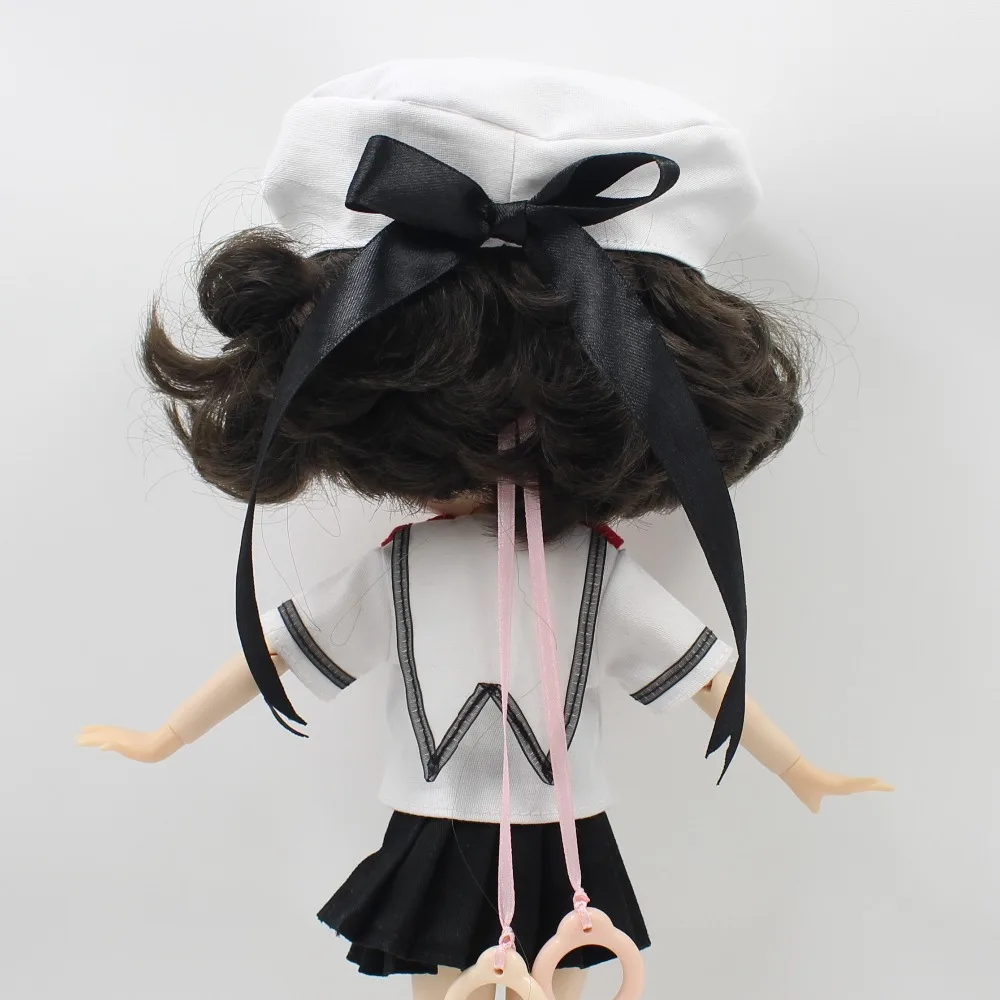 Ледяной DBS Blyth кукла licca тело кампус костюм Сакура Униформа шляпа моряка|clothes 1/6|1/6