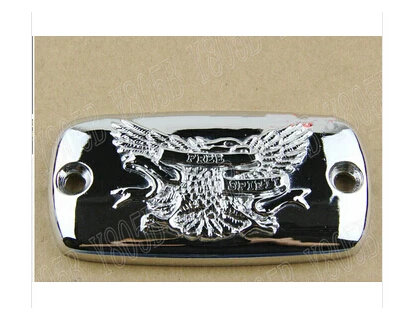 Универсальная хромированная муфта тормозной жидкости крышка резервуара для Honda