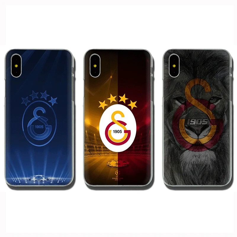 Турция Galatasaray Жесткий Чехол Для Телефона iPhone 5 5S 5C SE 6 6s 7 8 plus X XR XS 11 Pro Max