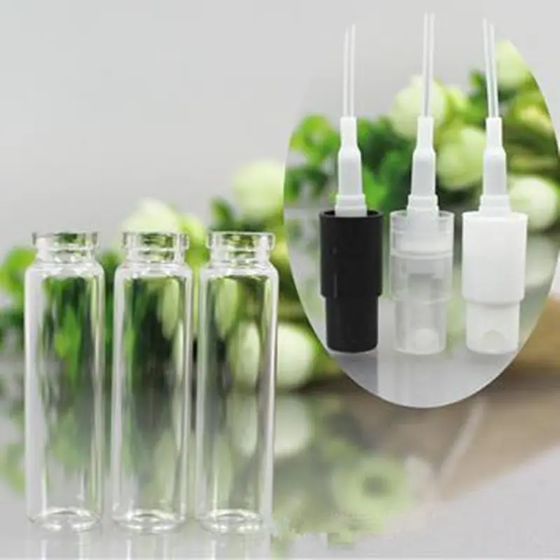3ML Glass Perfume Bottle Empty Refillable Spray Small Parfume Atomizer Sample Vials F20171239 | Красота и здоровье