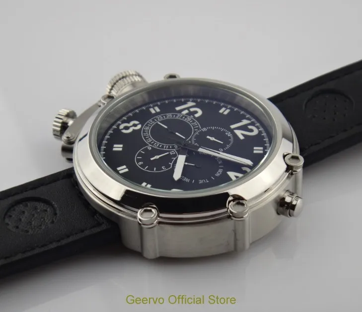 Мужские часы с левой короной и автоматическим движением 50 мм|strap strap|strap watch strapstrap