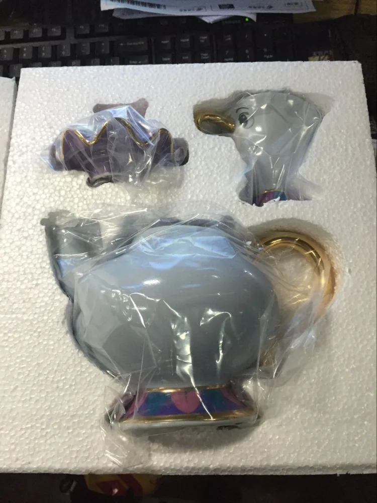 Красавица и чудовище, сын Mrs Potts': кружка с чипом, чашка для чая, кофе, прекрасный подарок на день рождения