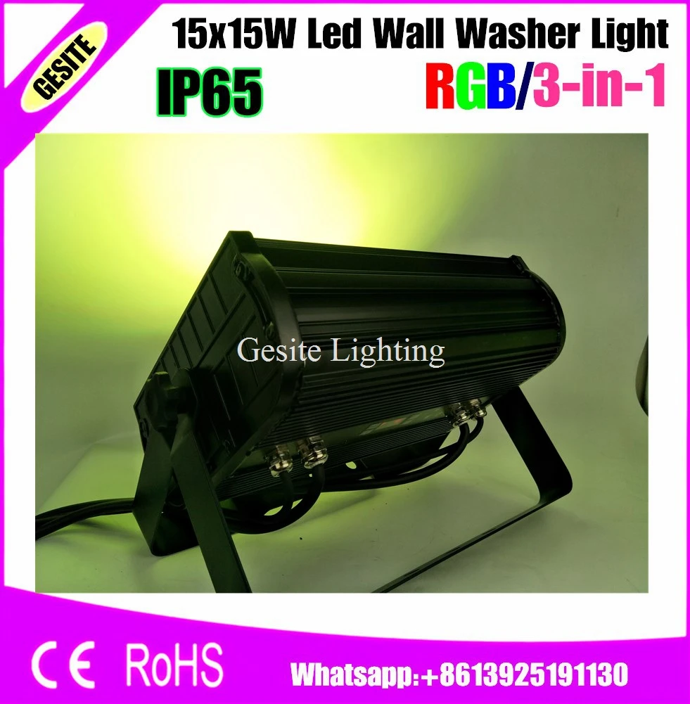 Сцсветильник 15x15 Вт rgb светодиодсветодиодный городское освещение DMX