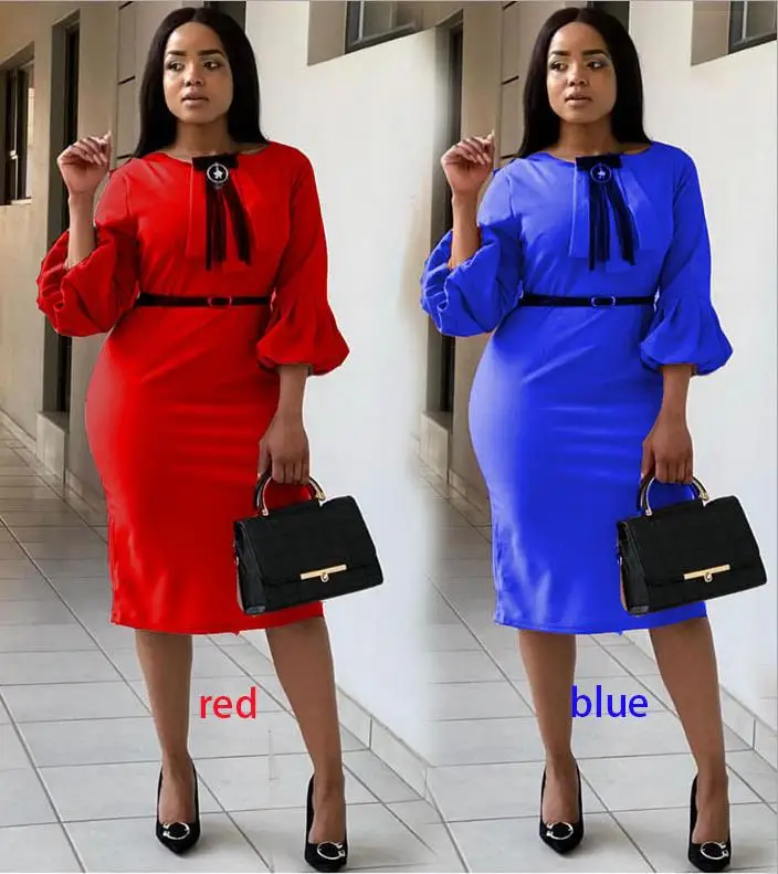 2018 Новое летнее платье пикантная модная Женская Bodycon платья в африканском стиле