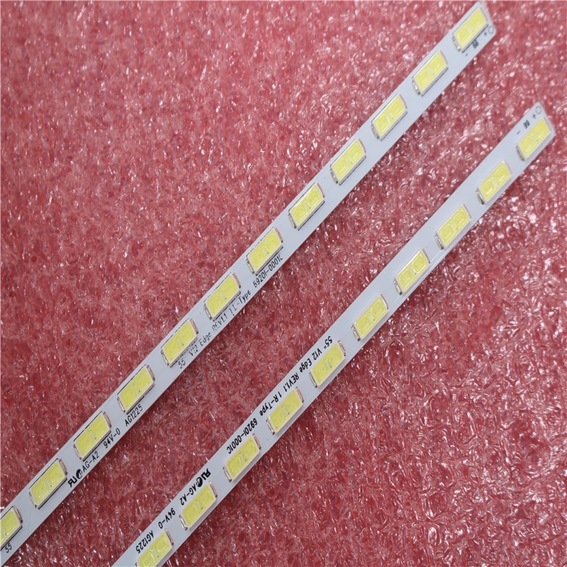 New 690mm LED Backlight Lamp strip 66/72leds For Chang hong for LG 3D55A4000IC 6922L-0003A 0004A LC550EUN 55