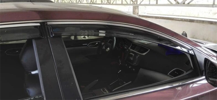 Оконный козырек для Nissan sylphy солнцезащитный от солнца и дождя 2012-2016 4 шт./компл.