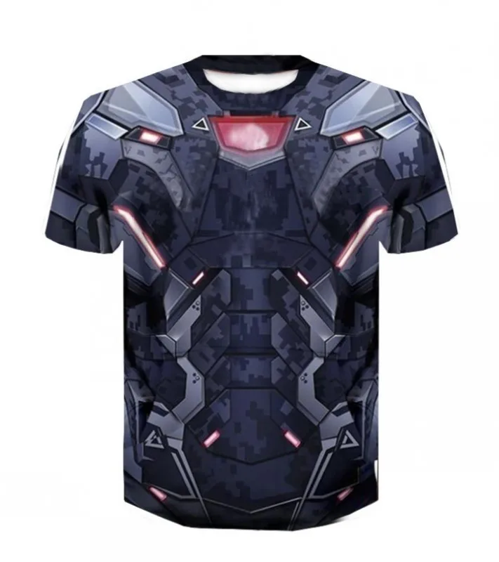 Мужские футболки с супергероями marvel мужские для фитнеса уличные мужчин и женщин