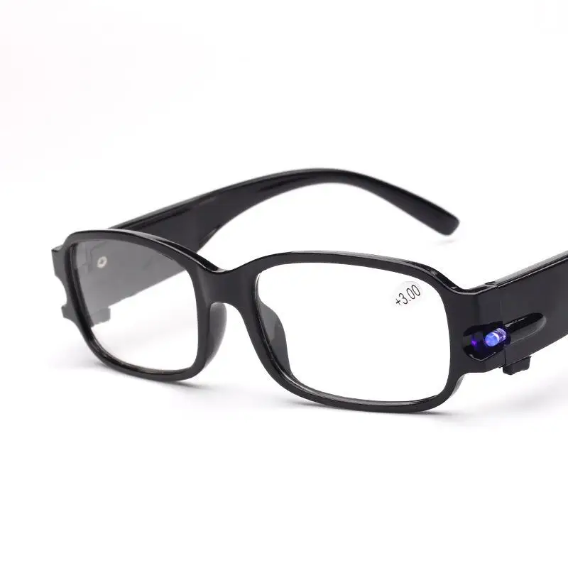

Multi-Intensity LED Reading Glasses Glasses Diopter Magnifying Glass UPLED Light Night Reading Glasses