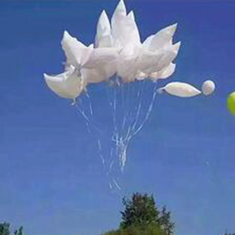 CEVENT 2 шт./лот Летающий белый голубь свадебные шары символ мира птичий шар фольги