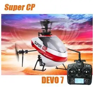 Walkera Super CP 6CH 3D RC вертолет с передатчиком DEVO 7 2 4 Ghz RTF | Игрушки и хобби
