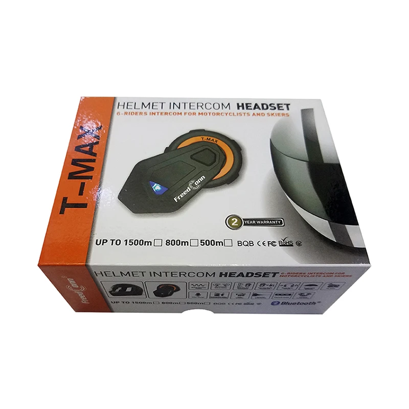 FREEDCONN T Max мотоциклетная bluetooth гарнитура для шлема Интерком громкой связью