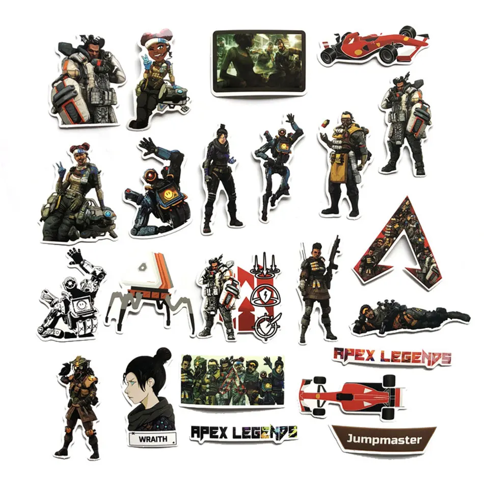 68 шт. APEX Legends игра мультфильм наклейка s кукла девочка Наклейка для детей Дорожный Чехол велосипед ноутбук ребенок аниме наклейка s