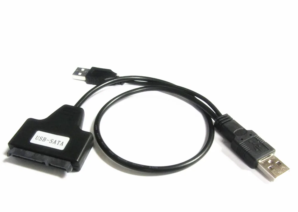 1 шт. Кабель-адаптер USB 2 0 для SATA 7 + 15 Pin 22 жесткого диска 5 дюйма | Компьютеры и офис