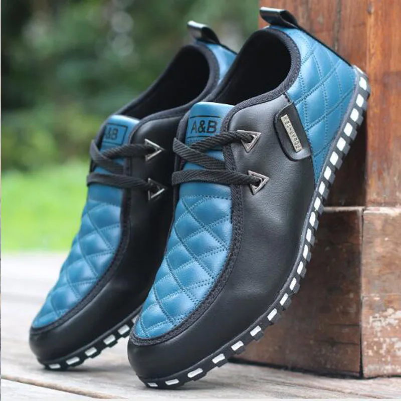 2019 New Spring Autumn Men Casual Shoes Business Style Large Size EUR 39 TO 46 Peas British Fashion Waterproof Male | Обувь